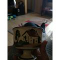 Dartmouth Pottery Motto Ware pedestal bowl bett...
