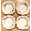 Vintage Papoco Fruit Bowl Pink Floral Pattern C...