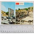 old postcard Priene, Turkey
