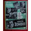 WHITE ZOMBIE (1932) vintage UK Pressbook ***Bel...