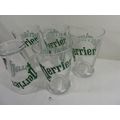 PERRIER 12 Oz Tumbler Water Glasses MARTIN ZSEK...