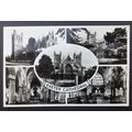 EXETER CATHEDRAL multi-view .. Devon postcard (...