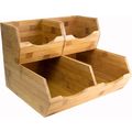 HOMESTEAD Bamboo Pantry Storage Bins - Stackabl...