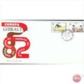 Gibraltar FDC 1982 - SG 479-480 - Europa 82