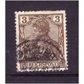 GERMANY 1899 SG53 3pf BROWN REICHSPOST FINE USE...