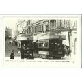Wales NEWPORT High Street Trams Postcard (Pamli...