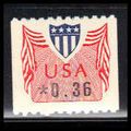 CVP31b 36c Shield Fine MNH Dry Gum PA4649