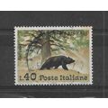 Italy.SG1178 40l Brown Bear (Abruzzo Park).Fine...
