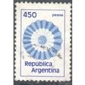 Argentina stamps - 1980 - 4.50 rosette - used