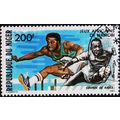 Niger. 1987 200f S.G.1122 Used