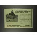1913 Brownhoist Grab Bucket Ad - Fills Itself