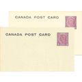 Canada #P78b Postal Card MINT George VI BOLD He...
