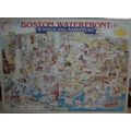 1993 White Mountain Puzzles Boston Waterfront 1...