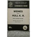 1978 programme Widnes v. Hull Kingston Rovers
