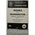 1978 programme Widnes v. Warrington, Lancashire...