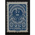 AUSTRIA 1919 REPUBLICAN ARMS 25H ARMS SG 346 UM...