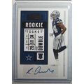 2020 Panini Contenders RICO DOWDLE (Dallas Cowb...