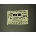 1954 Picnic Play Ad - The Theatre Guild & Joshua Logan Present