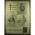 1955 Saks Fifth Avenue Fashion Ad - Belts; Caer...