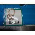 EFFY Panther Head Crystal Rhinestone Keychain G...
