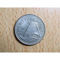 Barbados 1996 25 Cents Coin