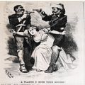 A Plague o' both your Houses - original cartoon...