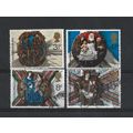 GB.1974 Christmas,Church Roof Bosses set of 4.F...
