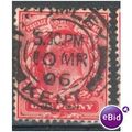 GB stamps 1902-10 KEV11 - 1d SG219 Bromley 8