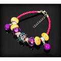 Fully Loaded Woven Bracelet Disco Ball Crystal ...