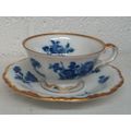 ECHT COBALT BAVARIA WALDERSHOF ' COFFEE cup & s...