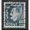 NORWAY 1950 60 ORE BLUE KING HAAFON VII SG 427 ...