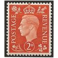 1937 SG465 2d Orange Dark Colours Unmounted Min...
