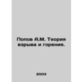 Popov A.M. The theory of explosion and combustion. In Russian /Popov A.M. Teori