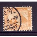 EGYPT 1893 SG 61 3M YELLOW FINE USED #4