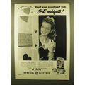 1950 General Electric Photoflash Lamps Ad - Swe...