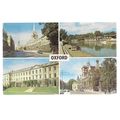 MULTIVIEW, OXFORD , used vintage postcard 1966 ...