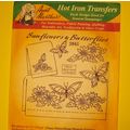 Aunt Martha's Iron Transfer 3941 Sunflowers But...