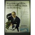 1968 Atlas Lighting Ad - If you think your office is well lit