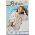 Vintage: Robin 13441 lacy cardigan, cotton