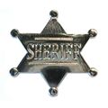 Metal SHERIFF Western Wild West Cowboys & India...
