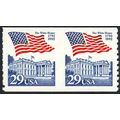2609b, Mint NH 29¢ FLAG IMPERFORATE BETWEEN ERR...