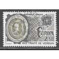FRANCE 1982 VERDUN TREATY SEAL CEPT EUROPA 2.20...