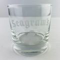 Seagrams 7 Crown Vintage Etched Textured Ball B...