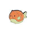 Cute Puffer Fish Enamel Pin Badge Gift Collecta...