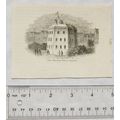 1860s engraving - The Globe Theatre, Bankside