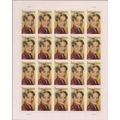 Helen Hayes Sheet of 20 Current Rate Postage St...