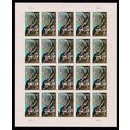 Edgar Rice Burroughs Sheet of 20 Current Rate S...