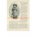 Pink Girls Cloak, Victorian Fashion, Book Illus...