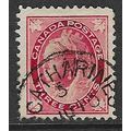 CANADA 1897 QUEEN VICTORIA 3c USED SG145 #2