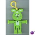 Green Easter Bunny Puzzle Clip